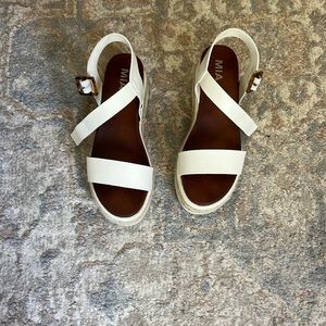 Women white sandals